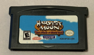 Harvest Moon: More Friends of Mineral Town Game Boy Advance GBA Authentic Tested