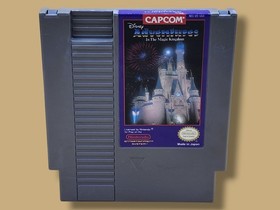 1990 Nintendo NES Adventures in the Magic Kingdom Video Game Cartridge