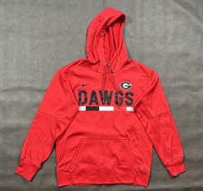 Nike UGA Hoodie Mens Medium Red  Dawgs  