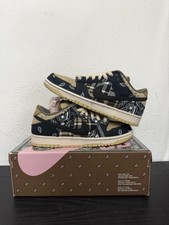 Nike SB Dunk Low PRM QS Travis Scott Cactus Jack Black Beige Paisley
