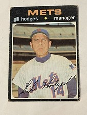 Gil Hodges 1971 Topps #183~free Shipping