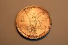 1995 Mexico Libertad Toned BU 1 Onza Plata Pura Mintage: 500,000