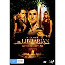 The Librarian Movie Collection NEW PAL/NTSC 3-DVD Set Peter Winther Noah Wyle