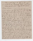 CIVIL WAR LETTER - 13th CT Infantry - Describes Red River Expedition Louisiana !