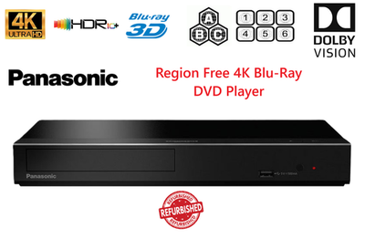 Panasonic DP-UB450 Multi-Region / Region Free 4K Blu-ray DVD