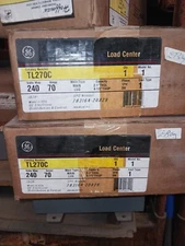 (A) General Electric TL270C Load Center 240V Max 70 Amp Max 1PH 3W Main Lug⭐️