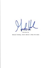 Grant Heslov Signed Autographed THE IDES OF MARCH Full Movie Script COA VD