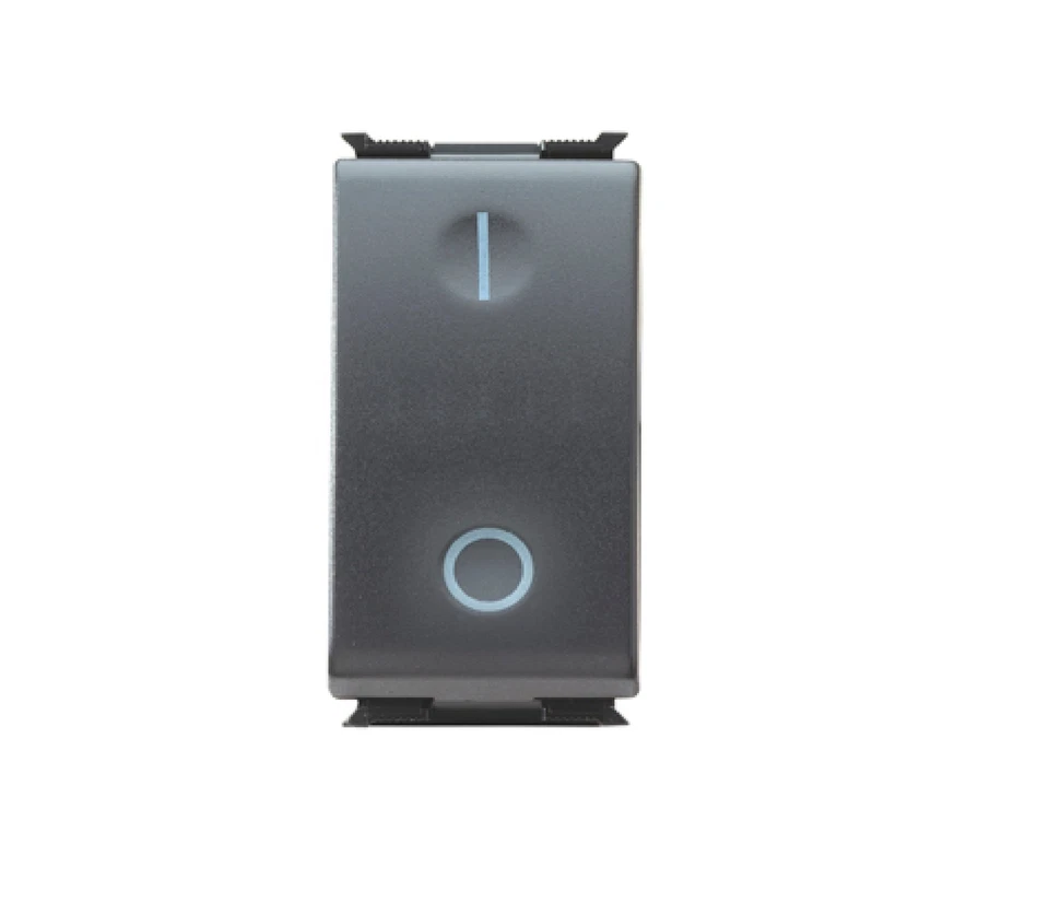 GEWISS GW 30004 INTERRUTTORE BIPOLARE 250V ac 16AX GENERICO 1 MODULO PLAYBUS