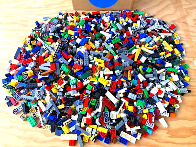 LEGO 5 Pounds Bulk Lot Random Bricks Parts Pieces Building Plates Block LOT-2