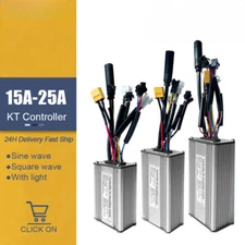 48V Electric Bike Controller 15A-50A Square/Sine Wave Controller Conversion Kit
