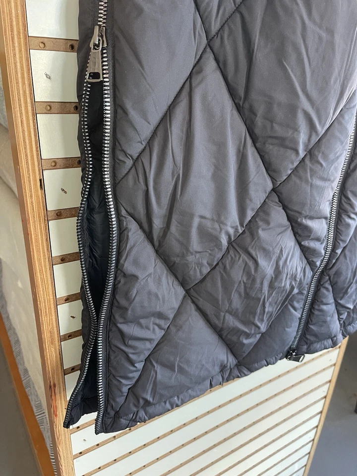 Abrigo acolchado con diamantes NORDSTROM mediano largo completo nuevo con etiquetas talla XXS original $200 Foto 2 de 4