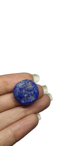 Antik Lapislazuli römische Intaglio graviert Stempel Siegel Perle Cabochon Anhänger - Bild 2 von 6