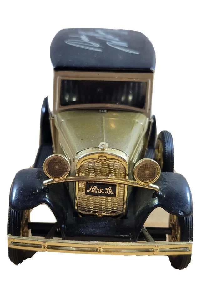 Banco de monedas Ford modelo A, Hank Williams Jr. edición limitada con llave, usado Foto 3 de 4