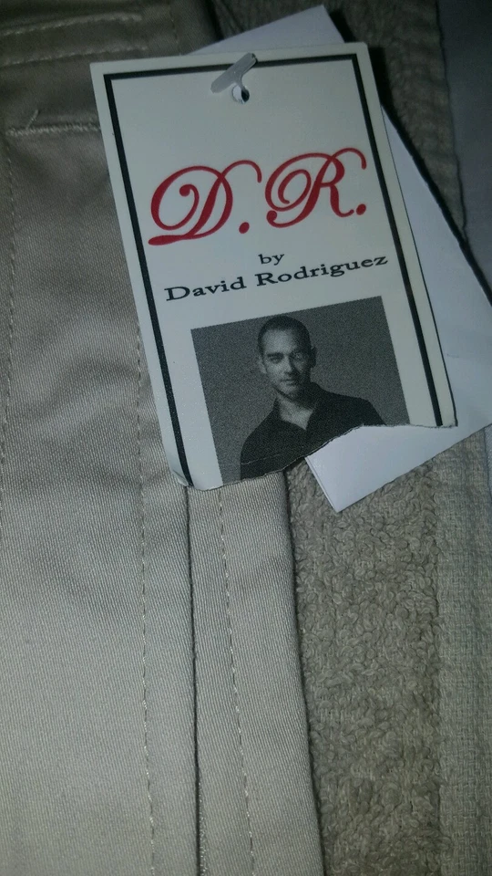 Pantalones cortos capri para mujer Robert Rodriguez Stone Kahki talla 10 nuevos con etiquetas Foto 2 de 4