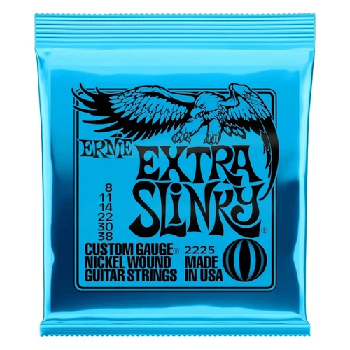 PACK 3 Cuerdas para Guitarra Eléctrica 2225 Super Slinky Gauge 8-38 Accesorios para Guitarra - Imagen 2 de 2