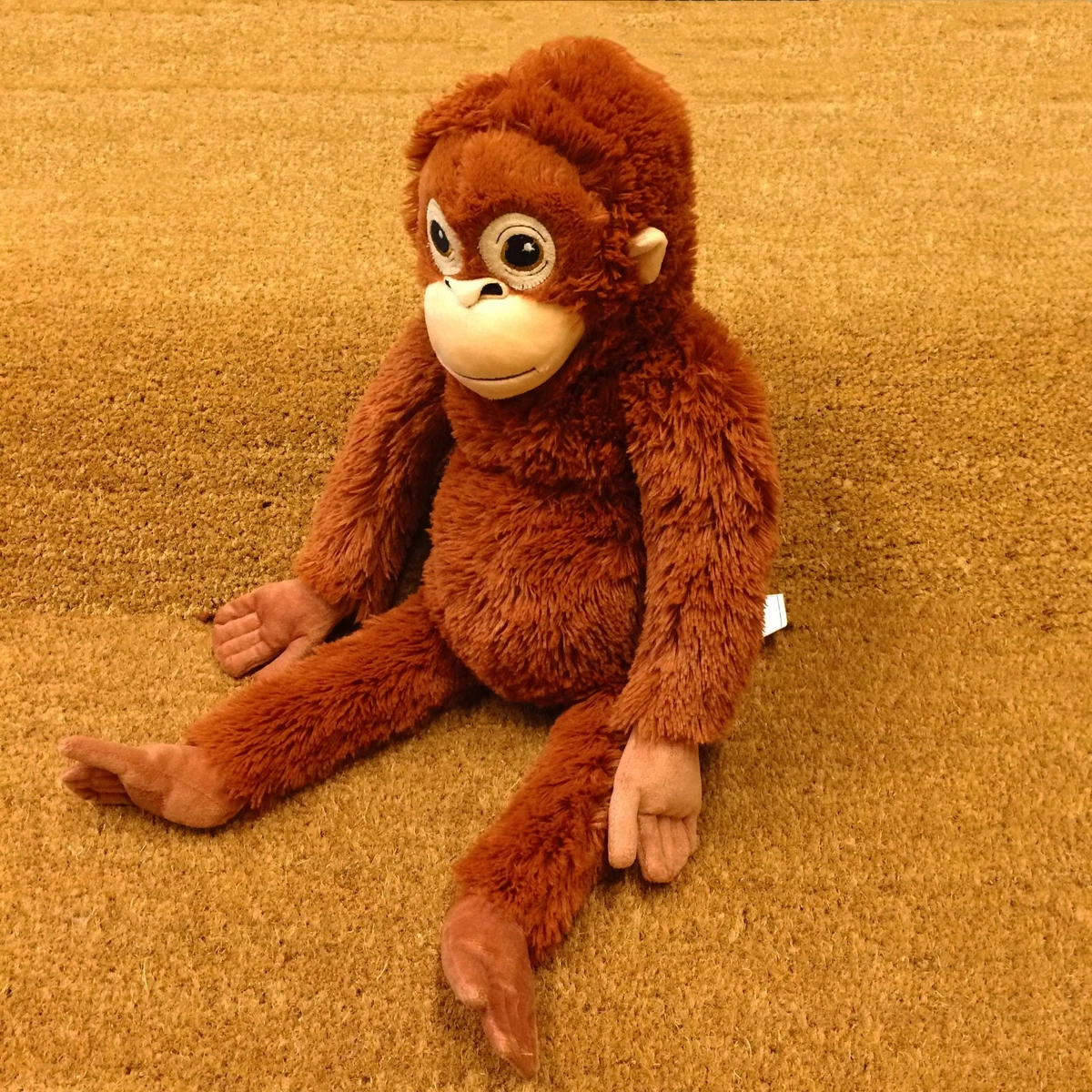 Ikea DJUNGELSKOG Orangutan Plush Soft Toy Stuffed Monkey Animal
