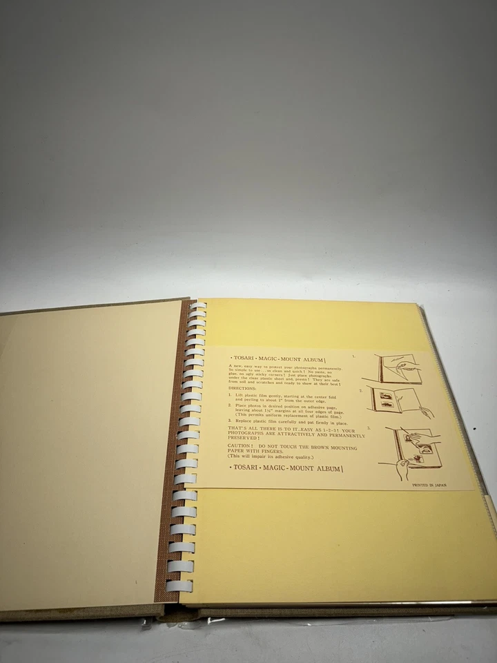 Álbumes de fotos Tosari Magic Mount hechos en Japón de colección como nuevos Foto 4 de 4