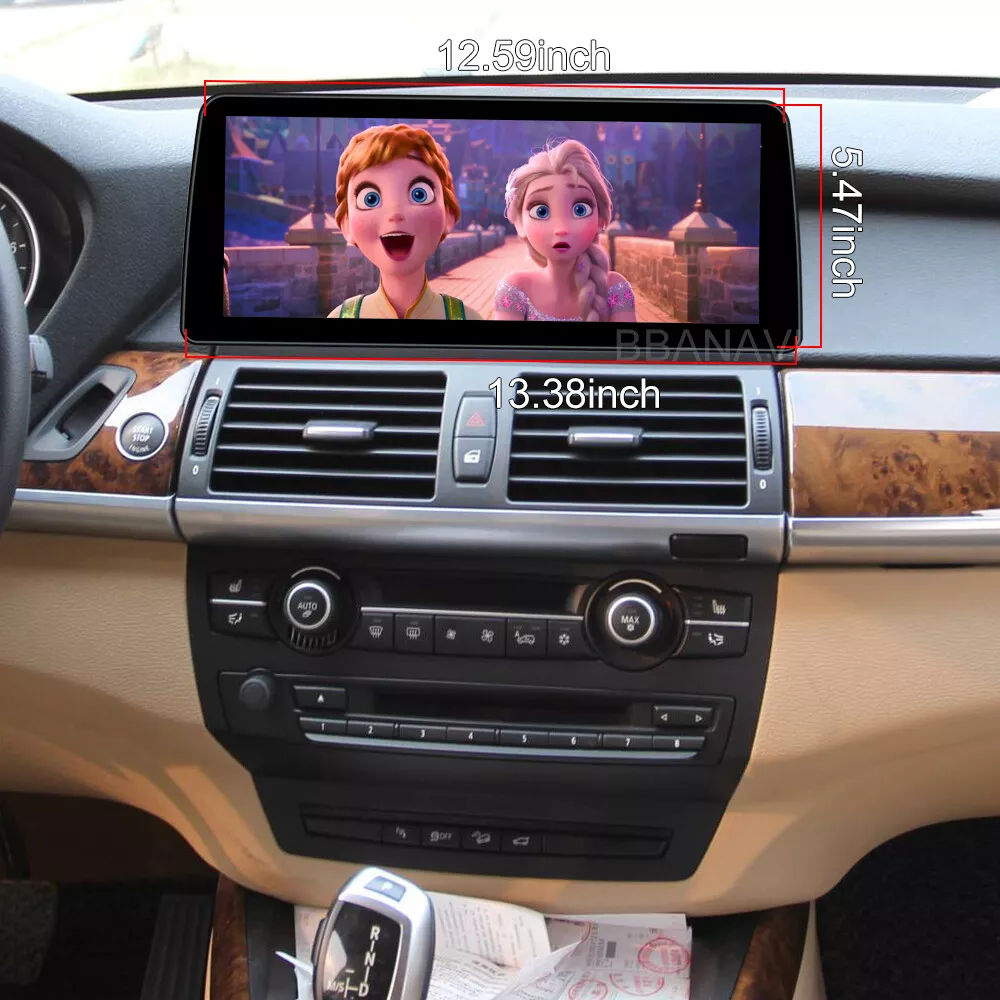SENCH 10.33 Car GPS Navi Screen For BMW X5 E70 X6 E71 Android 12