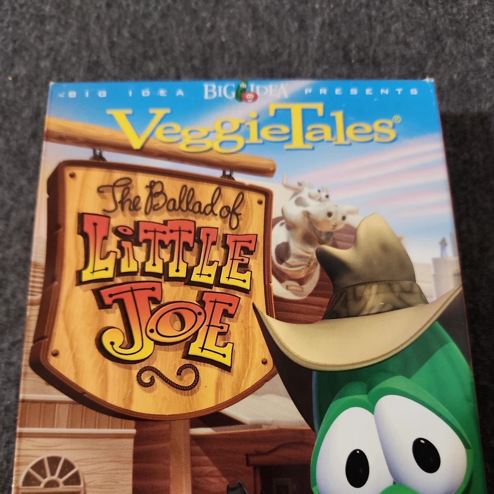 VeggieTales THE BALLAD OF LITTLE JOE Larry the Cucumber VHS Veggie Tales - Image 2 of 4
