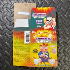 GARBAGE PAIL KIDS 2021 CHROME 4TH SERIES 4 EMPTY BOX BLASTER TOPPS