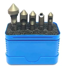 WELDON 5 PC COUNTERSINK SET  82 DEG  INCLUDES CS-5S, 6S, 8S, 10S, 18S - 99046