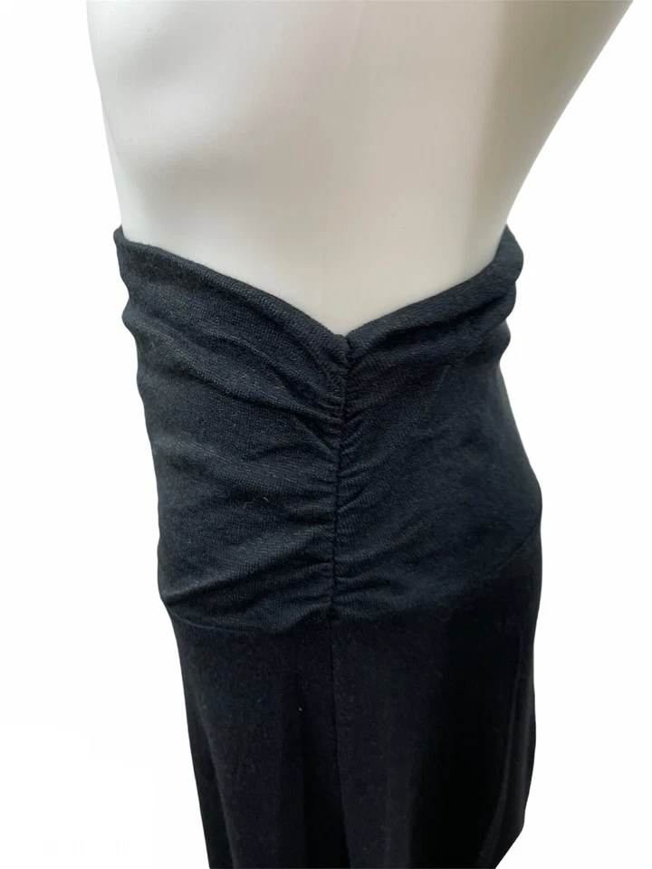 Falda de punto negra lisa talla única Michael Stars para mujer Foto 4 de 4