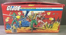 Vintage 1984 GI Joe  Tara Toy Corp  Collectors Case With  2x Plastic Trays