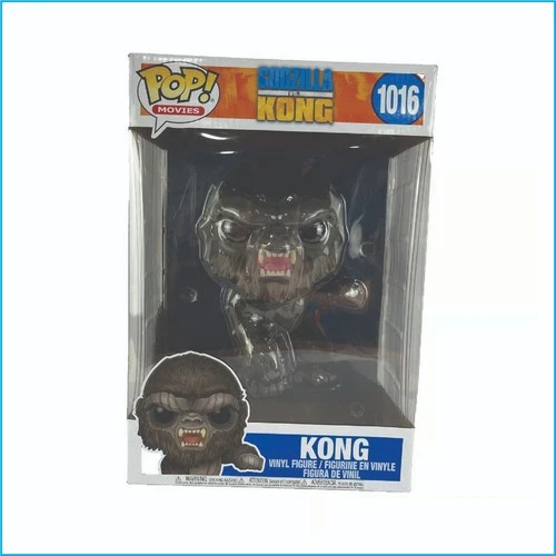 Funko Pop Movies Godzilla vs Kong Jumbo 10″ King Kong Figure #1016 New In Box