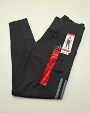 Adidas Women's 7/8 Style High Rise Tight Fit Leggings, Black, Medium, New