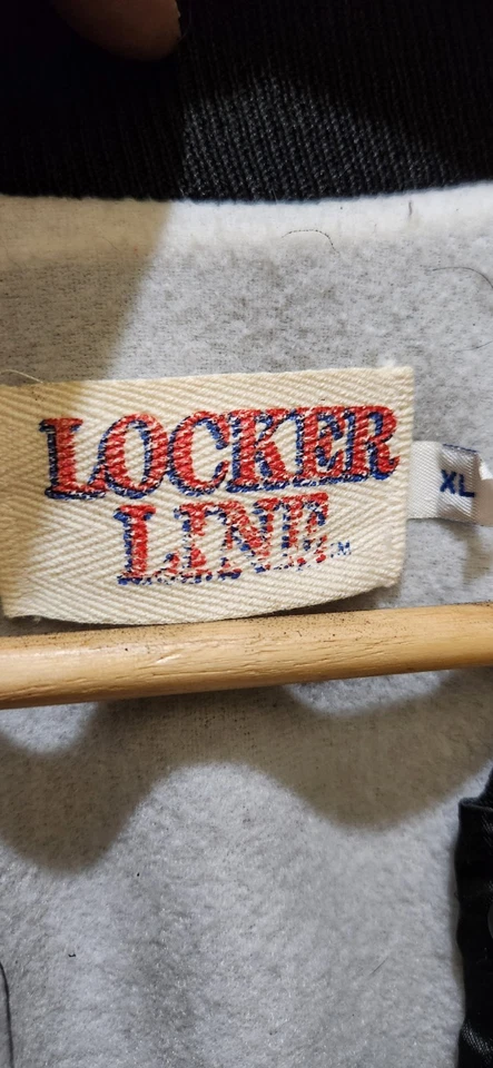 Chaqueta negra vintage 1992 Los Angeles Raiders Locker Line adulto XL Oakland Vegas Foto 3 de 3