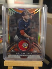 2023 Topps Tribute - Stamp of Approval Relics J.D. Martinez #SOA-JM /199 (MEM)