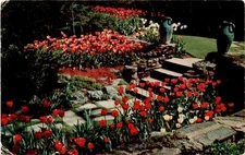 Avery, Holland, Michigan, Tulip Time, Boston, church supply house, Postcard