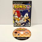 Sonic Mega Collection Plus (Sony PlayStation 2 PS2, 2004) -TESTED, NO MANUAL