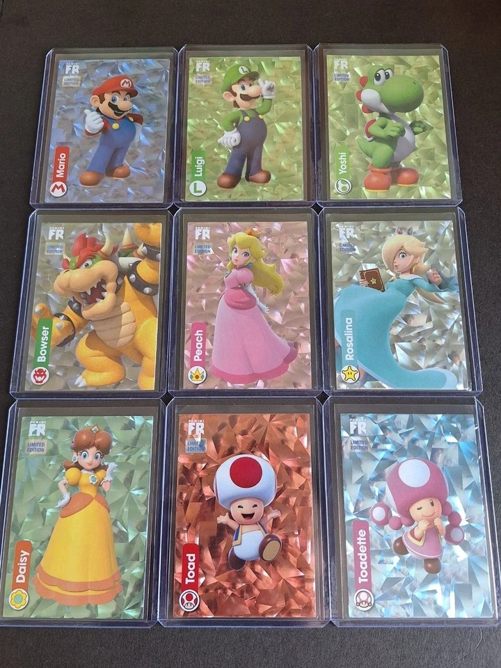 Limited Edition Edition Limitée Carte Panini Super Mario Trading Cards AU CHOIX - Photo 1/1