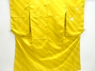 19782# JAPANESE KIMONO / HAKAMA UE(KIMONO FOR HAKAMA) / FLOWER