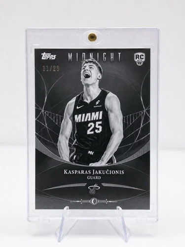 2025-26 Topps Midnight Kasparas Jakucionis 11/20 EQUINOX SSP