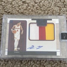 Kobe Bufkin 2023-24 Panini One and One RC Patch Auto Blue SP /49 