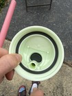 Owala Water Bottle Light Purple with Green and Pink Lid Color Combination