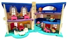 1996 Fisher Price Little People Fold Doll House 2511 Home Sweet Extras Vintage