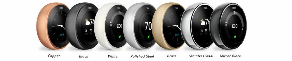 NIB SEALED Google Nest 3rd Generation Learning Thermostat A0013 CHOOSE COLOR
Opens in a new window o