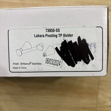 Delta Toilet Paper Holder Lahara 73850-SS Brilliance Stainless Steel New