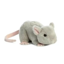 Aurora Mini Flopsie - 8" Mouse , Gray 31731 Plush Stuffed Animal Toy