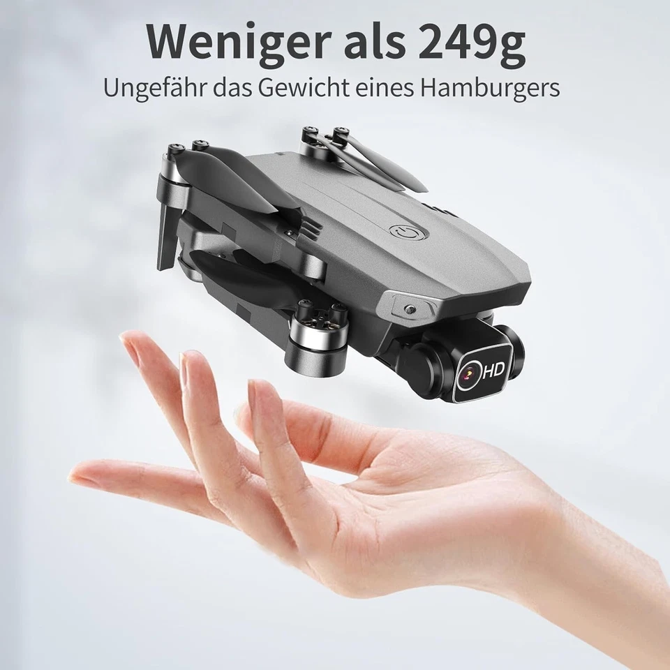 Drohne mit Kamera 4K FPV RC Quadrocopter Bürstenloser Motor für Erwachsene B1335 - Bild 2 von 4