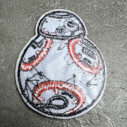 🔥QUALITY Star Wars BB8 Embroidered Iron On Patch Droid Robot Character Movie - Picture 2 of 3