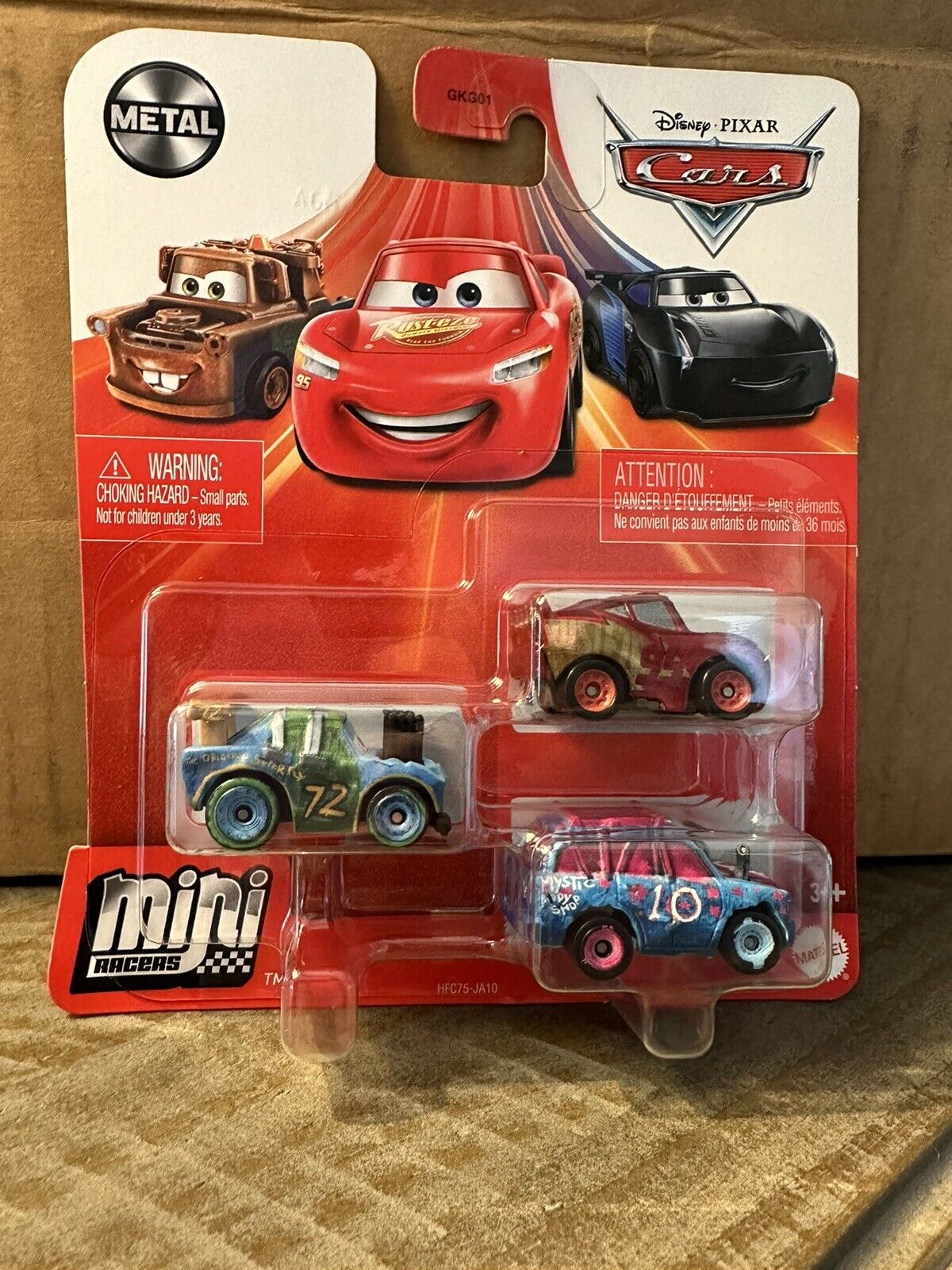 Mattel Disney Cars Bling Bling Lightning McQueen Dinoco Piston Cup Racer  (2022 Thailand Variant) 