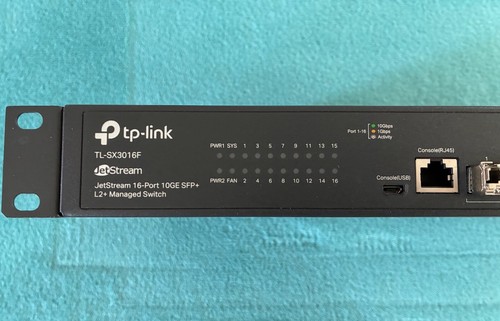TP-Link TL-SX3016F - Commutateur géré JetStream 16 ports 10GE SFP+ L2+ - Photo 2/5