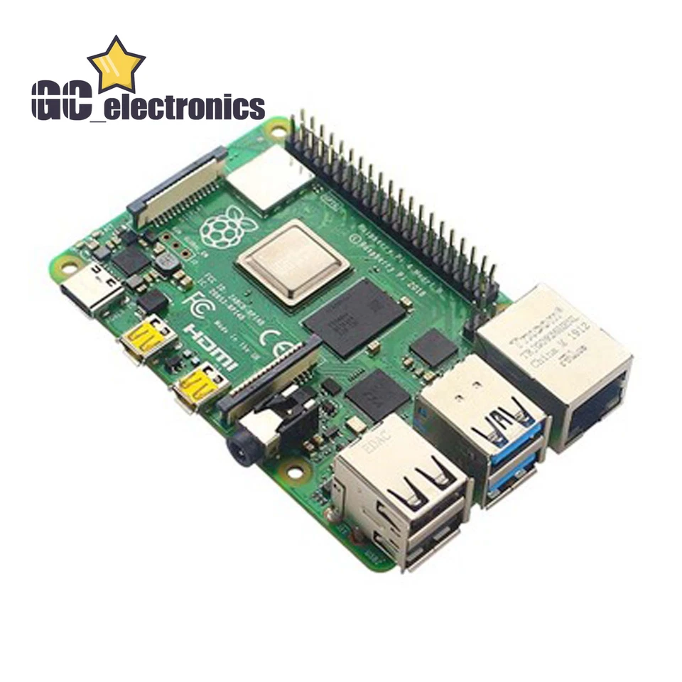 Raspberry Pi 4 Model b 1GB 2GB 4GB 8GB Kit Case w/Fan Power Supply Heatsink A3GS - Image 4 of 4