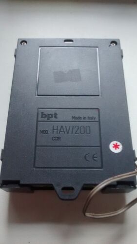 Refurb. BPT B/W video module HAV/200 for BPT system 100 or 200 videophone Targha - Bild 2 von 2