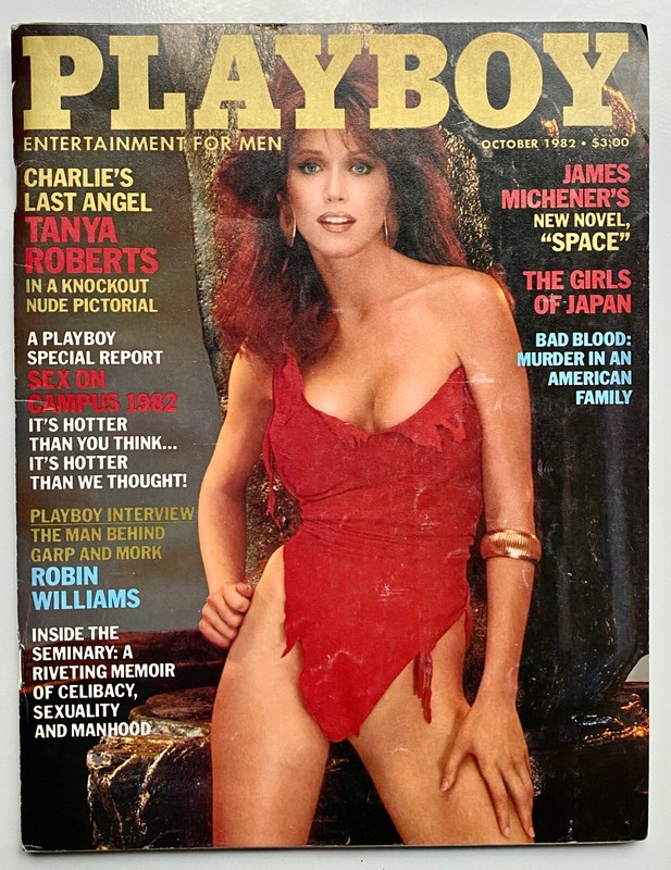 Playboy October 1982 Tanya Roberts, Marianne Gravatte, Robin Williams Interview