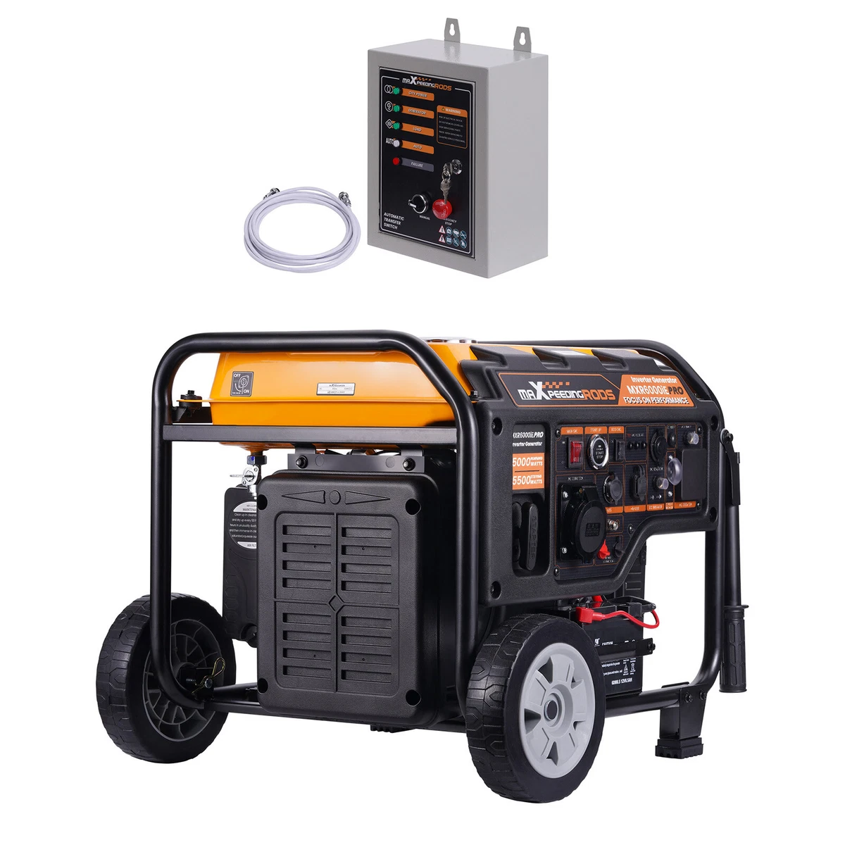 Inverter Generator Portable Petrol 5000W 5500W Automatic Transfer Switch Box